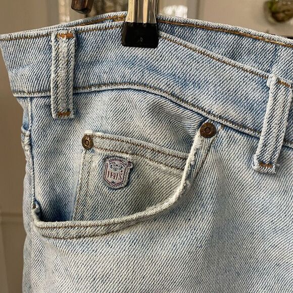 Vintage 90s Levi’s Silver Medal Light Wash Jeans 38 x 32 - Picture 5 of 12